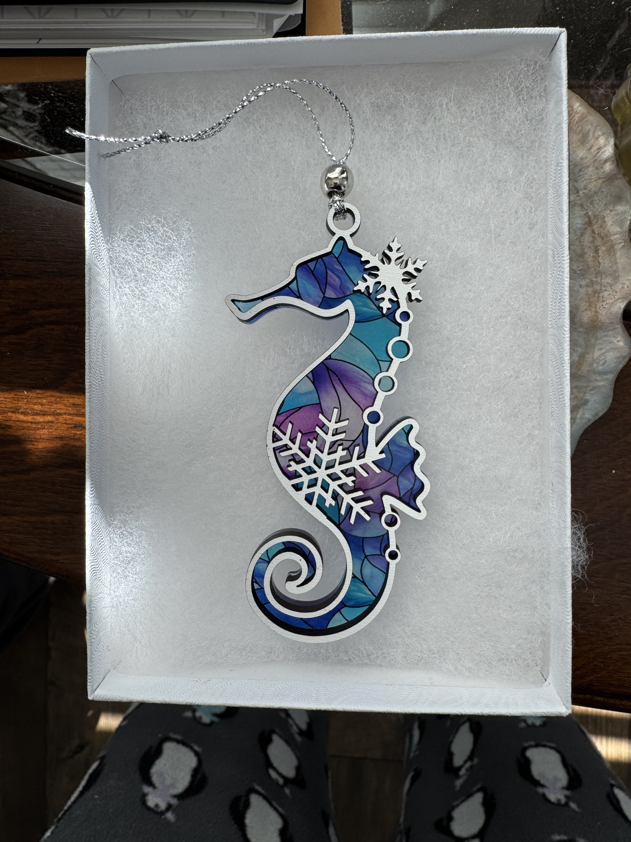 Coastal Seahorse Ornament