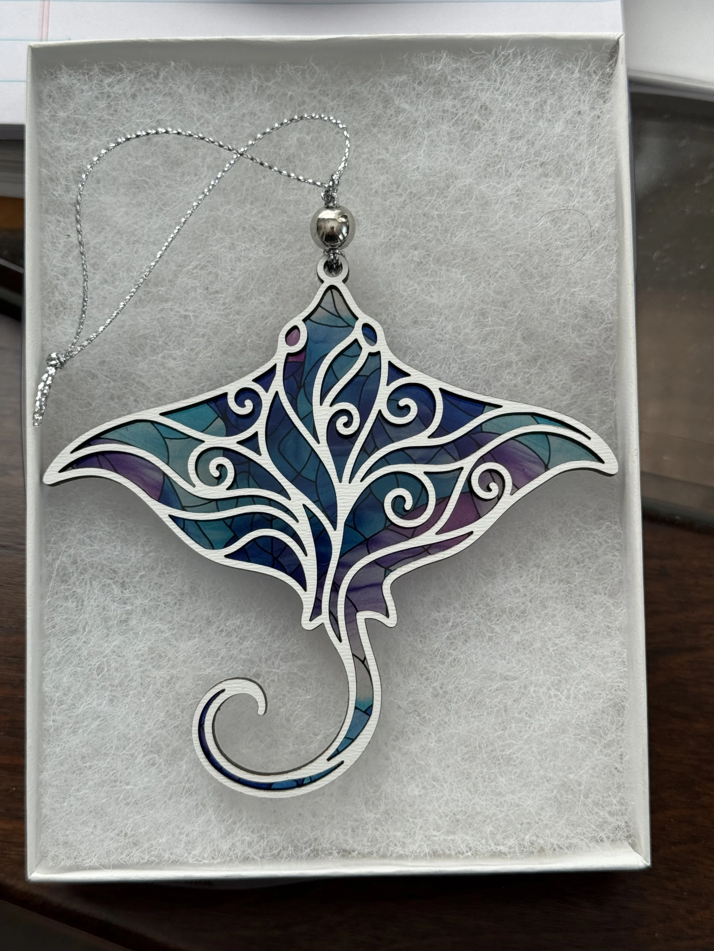 Coastal Stingray Ornament