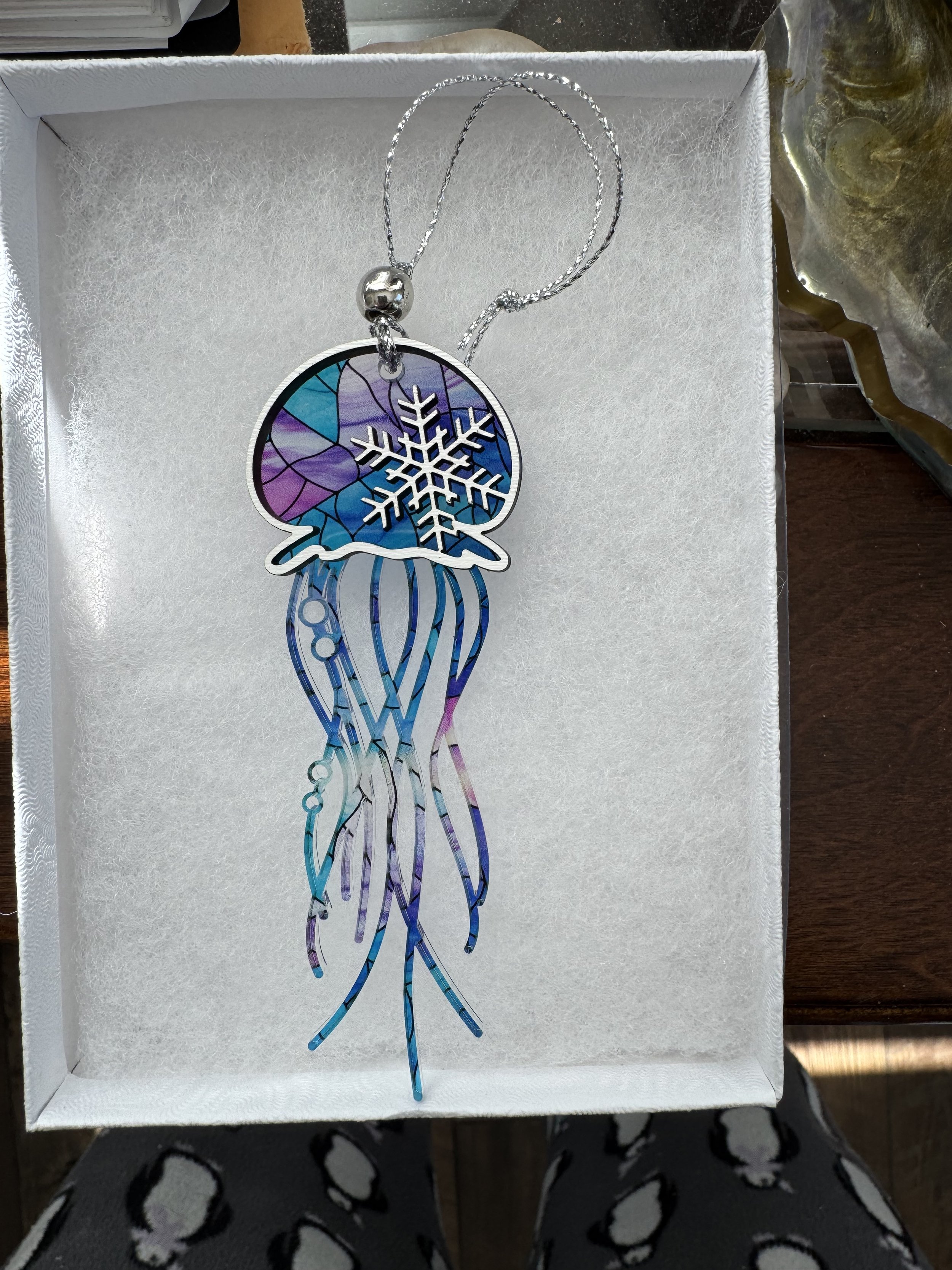 Coastal Jellyfish Ornament
