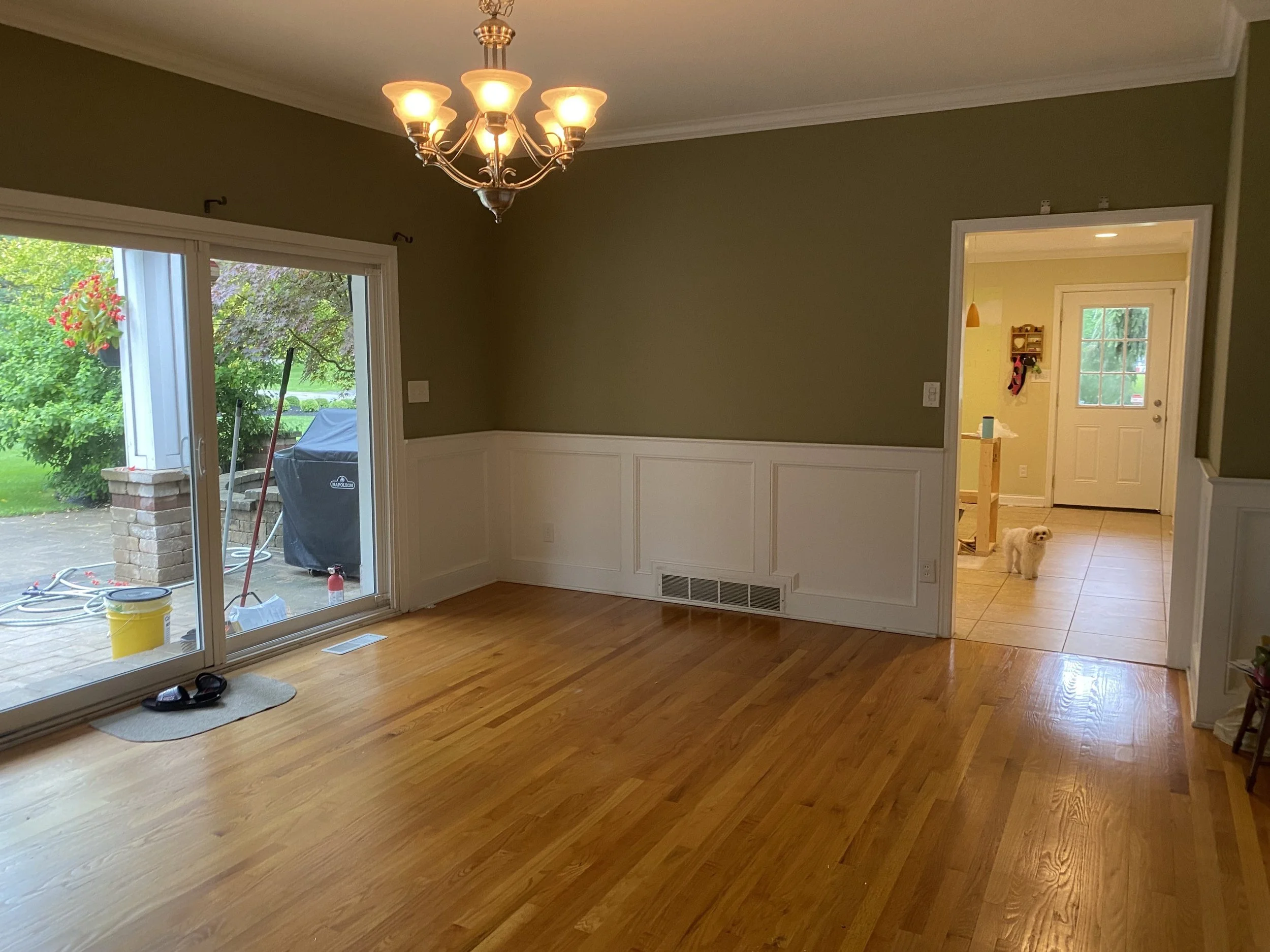 Before | Dining to Kitchen