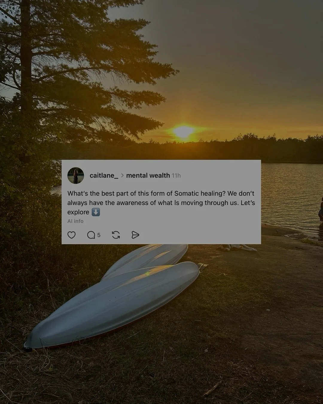 POV: you&rsquo;re sick of processing your stories and traumas through talk and are ready to feel it (with and without the logic behind it) with a Somatic Healing Arts Therapist.

Check out the therapy services, signature group program and workshops i