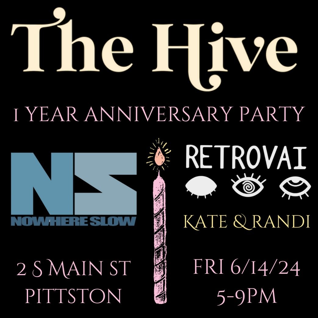 SOOOO excited to announce the lineup of bands playing our 1 year anniversary party🎂
*drum roll* 🥁
We hope you&rsquo;ll join us for a night of amazing music with @nowhereslowband @retrovaiband &amp; our dear friends Kate &amp; Randi&hearts;️
Music f