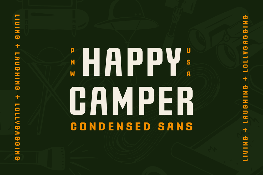 Happy Camper — Creative Type