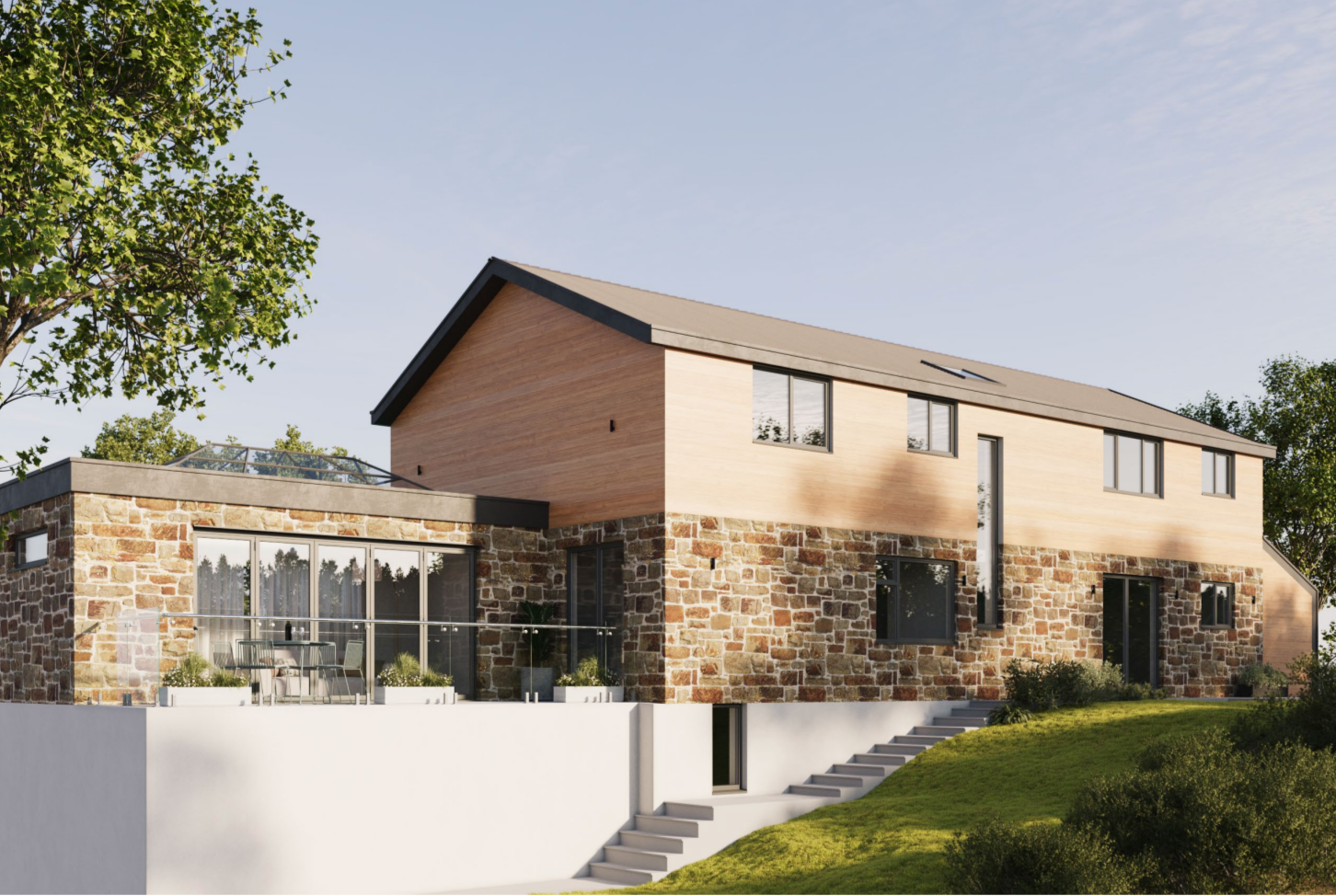 Double storey extension
