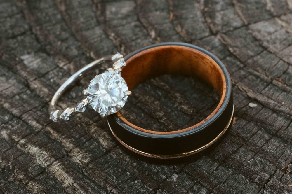 wedding rings Yosemite