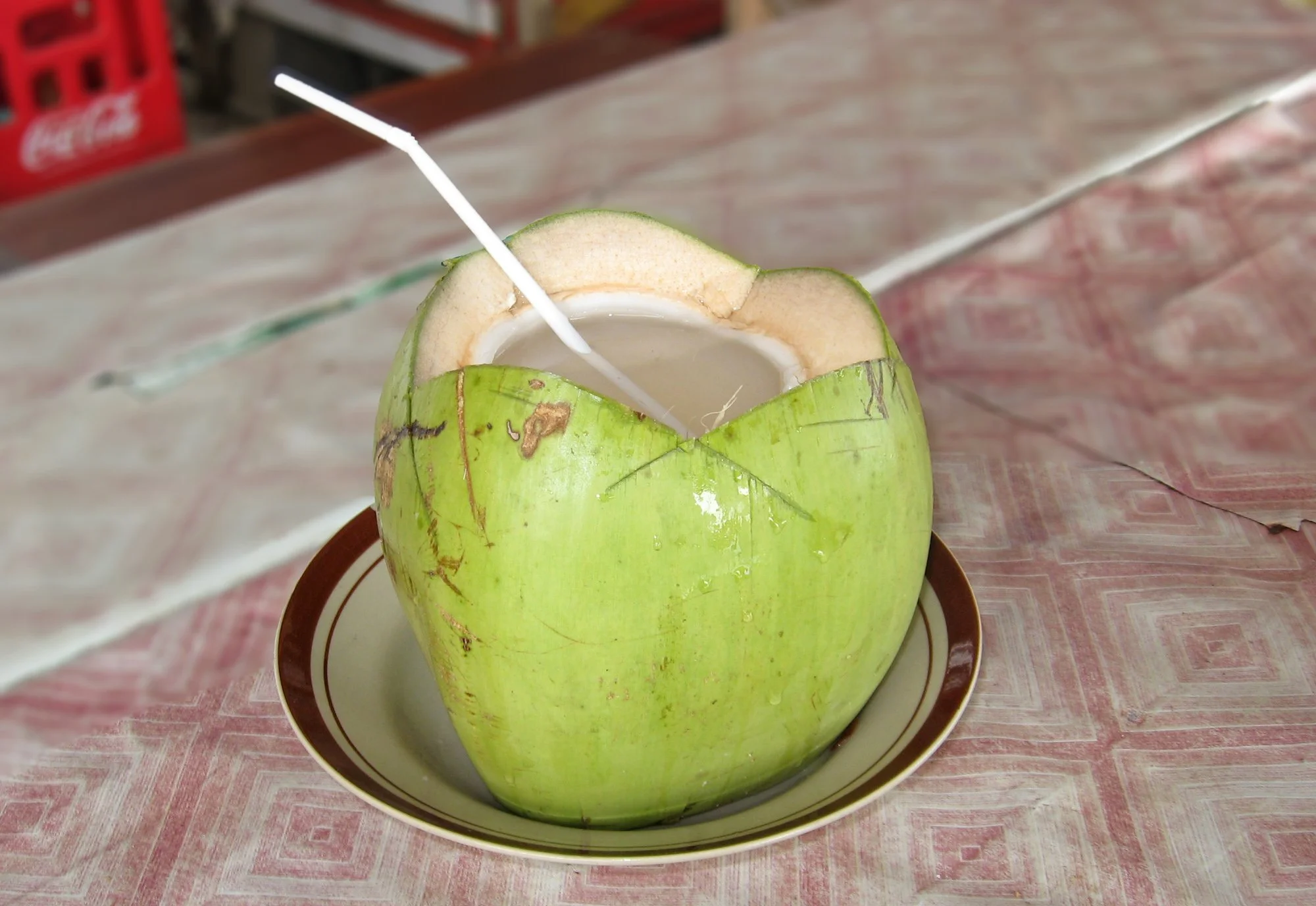 Why do coconuts have water?