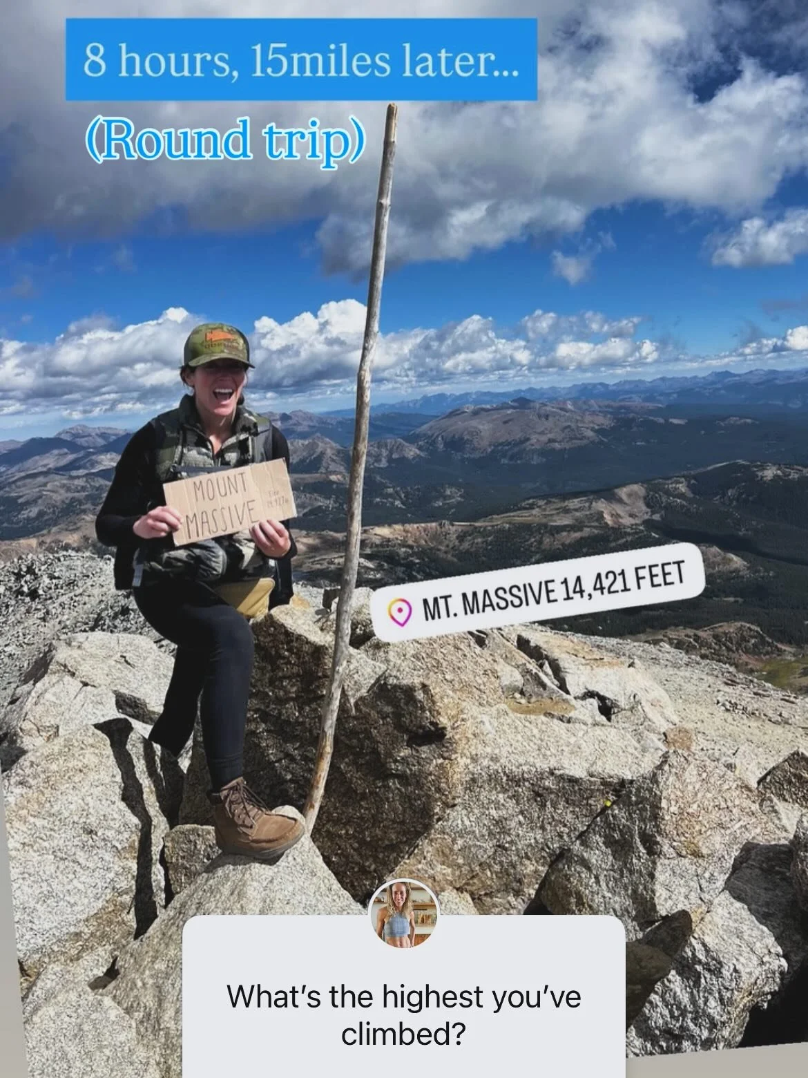 15miles round trip, 8 hours in total. Nearly 5,000 feet of elevation gained. The struggle was real&mdash;I wanted to quit at least 10 times. But every step I reminded myself of the hard things I&rsquo;ve already endured, and that memory pulled me for