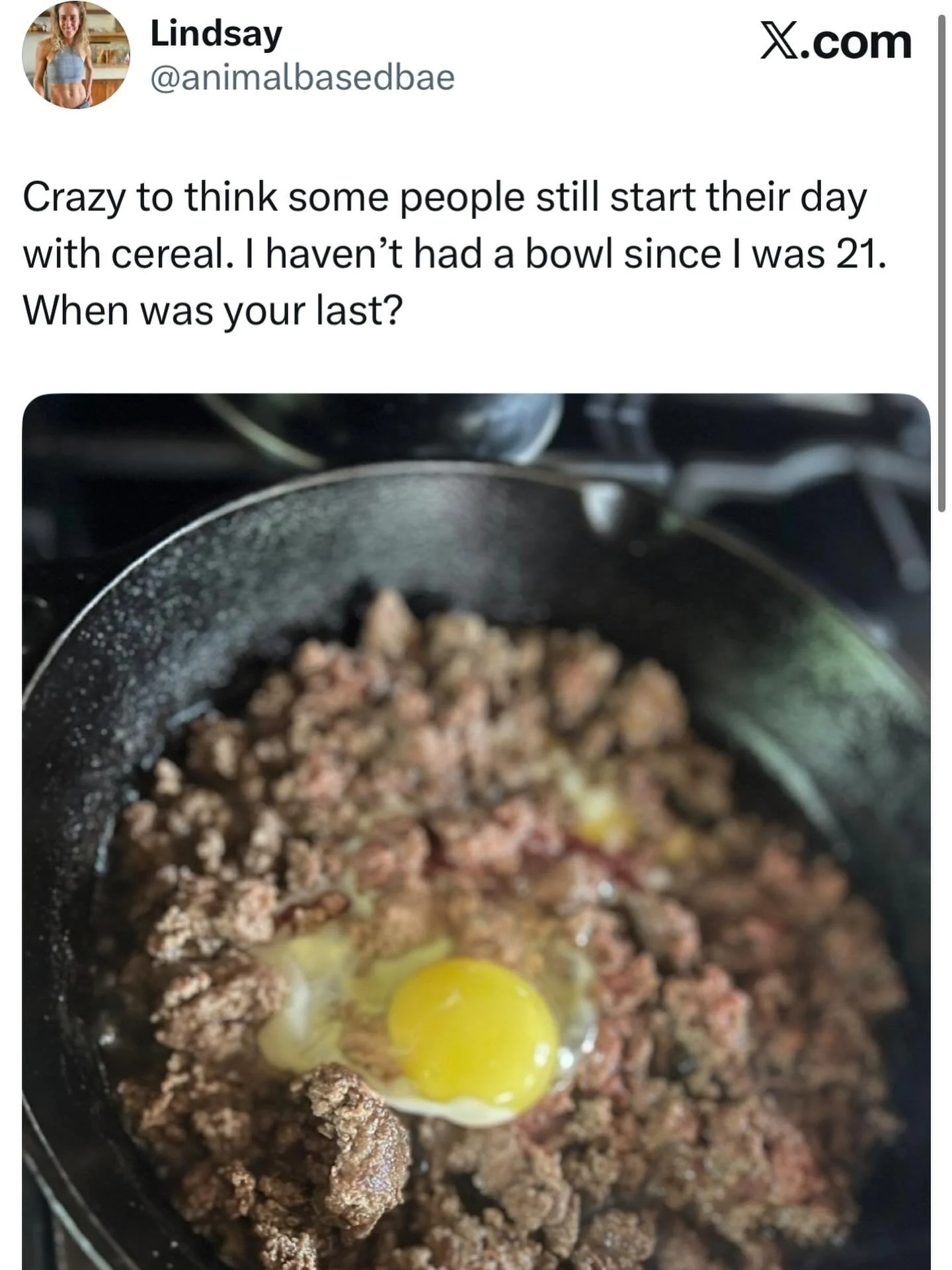 When was your last bowl of cereal?