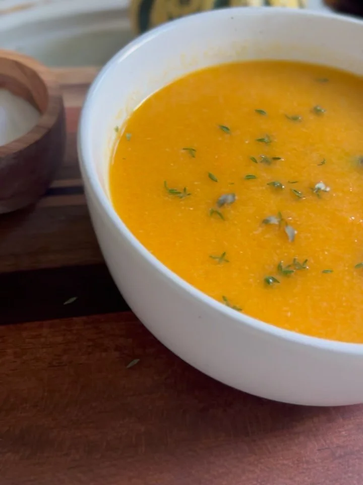 Toasted Butternut Squash Soup | Creamy Bone Broth Comfort

Rich, creamy, and deeply nourishing. This toasted butternut squash soup is made with roasted winter squash, bone broth, and rich animal-based fats for a comforting, nutrient-dense meal&mdash;