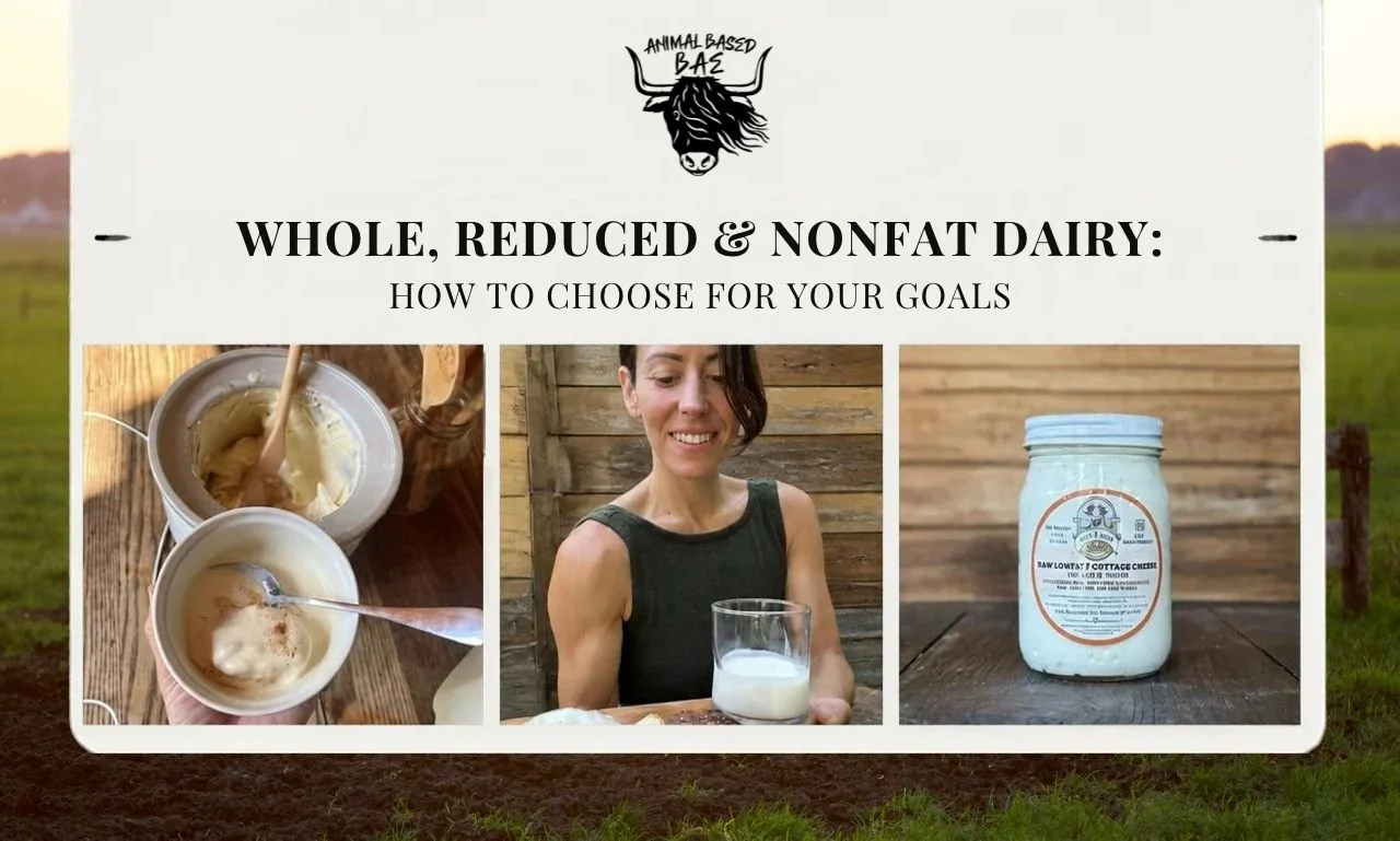 Dairy Fat Guide