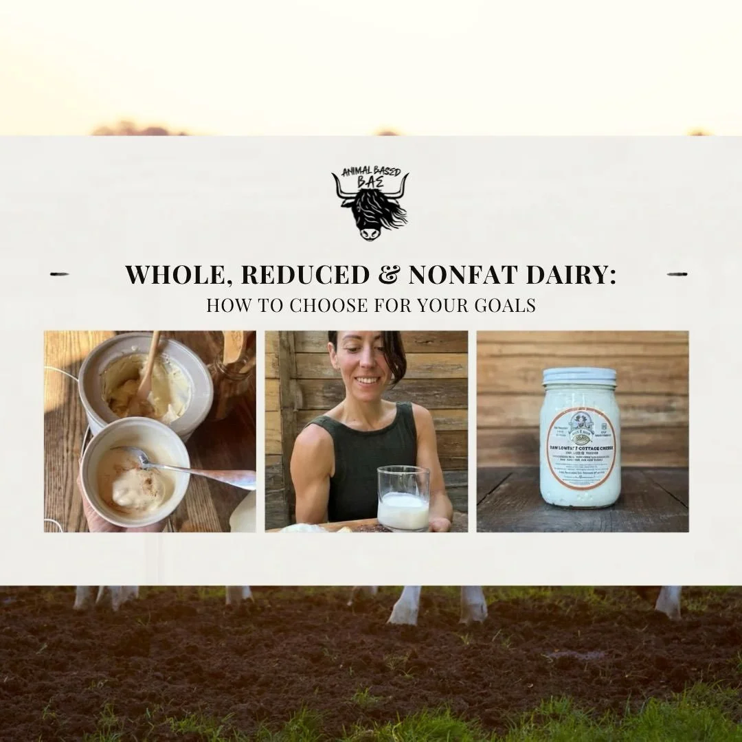 whole milk, skim, greek yogurt, raw, pasteurized... which one is actually &ldquo;best&rdquo;?

plain answer: they&rsquo;re all great. it depends on your goals, your macros, and what you&rsquo;re making that day.

here&rsquo;s the quick breakdown 👇

