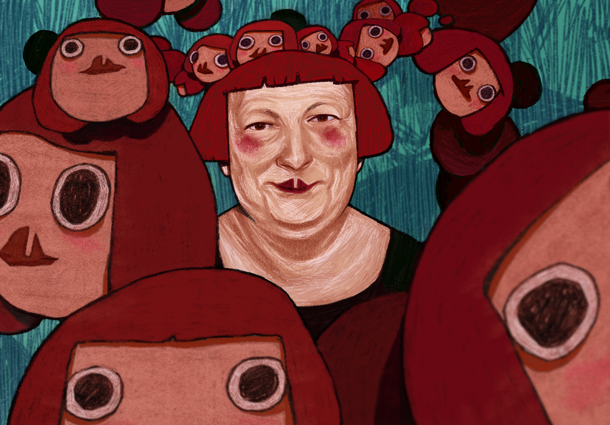 Lynn Yaeger and the Dolls