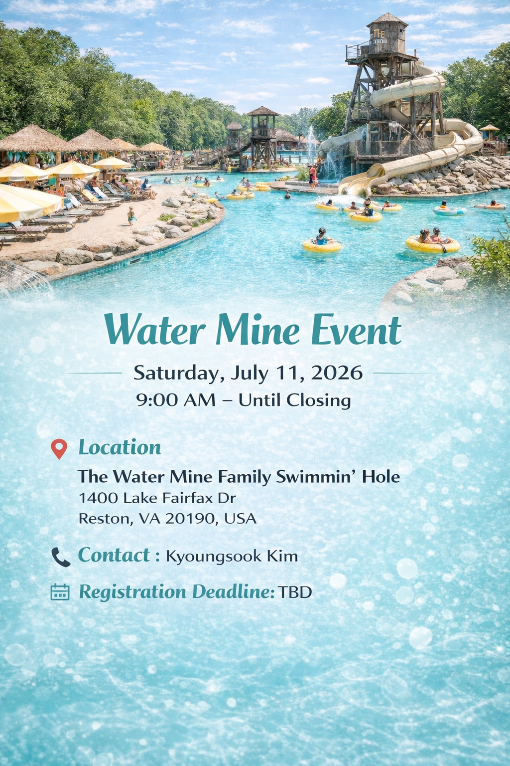 The Water Mine Family Swimmin’ Hole