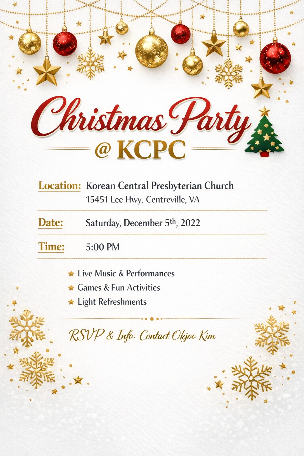 Christmas Party @ KCPC