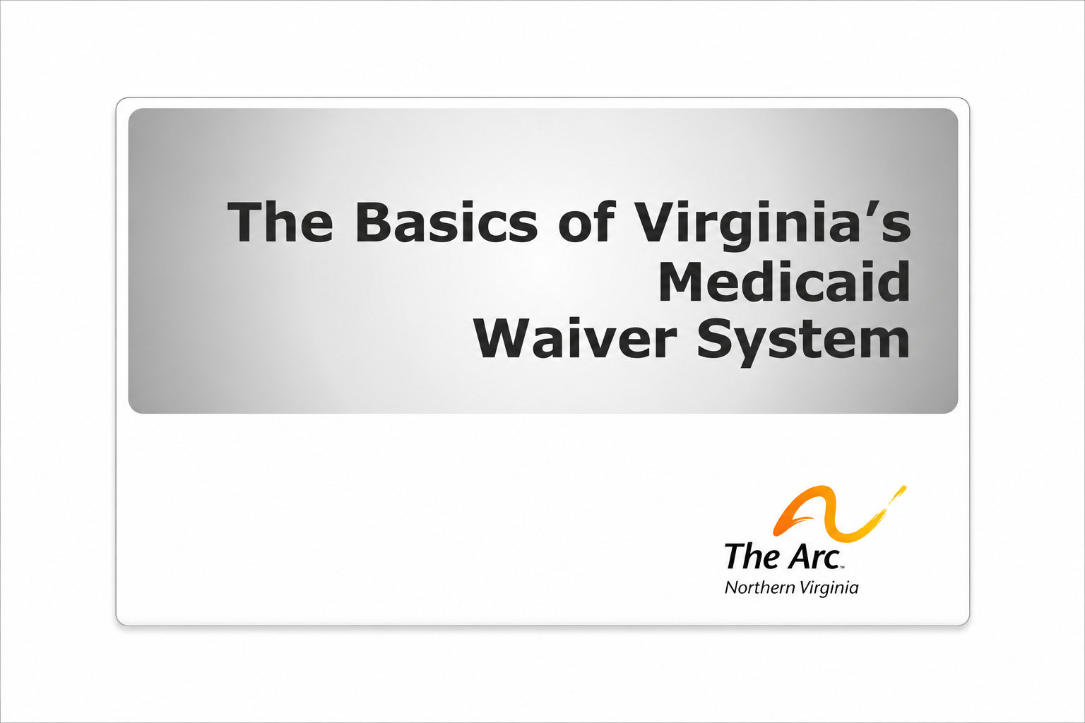 DD Waiver Resources for Northern Virginia