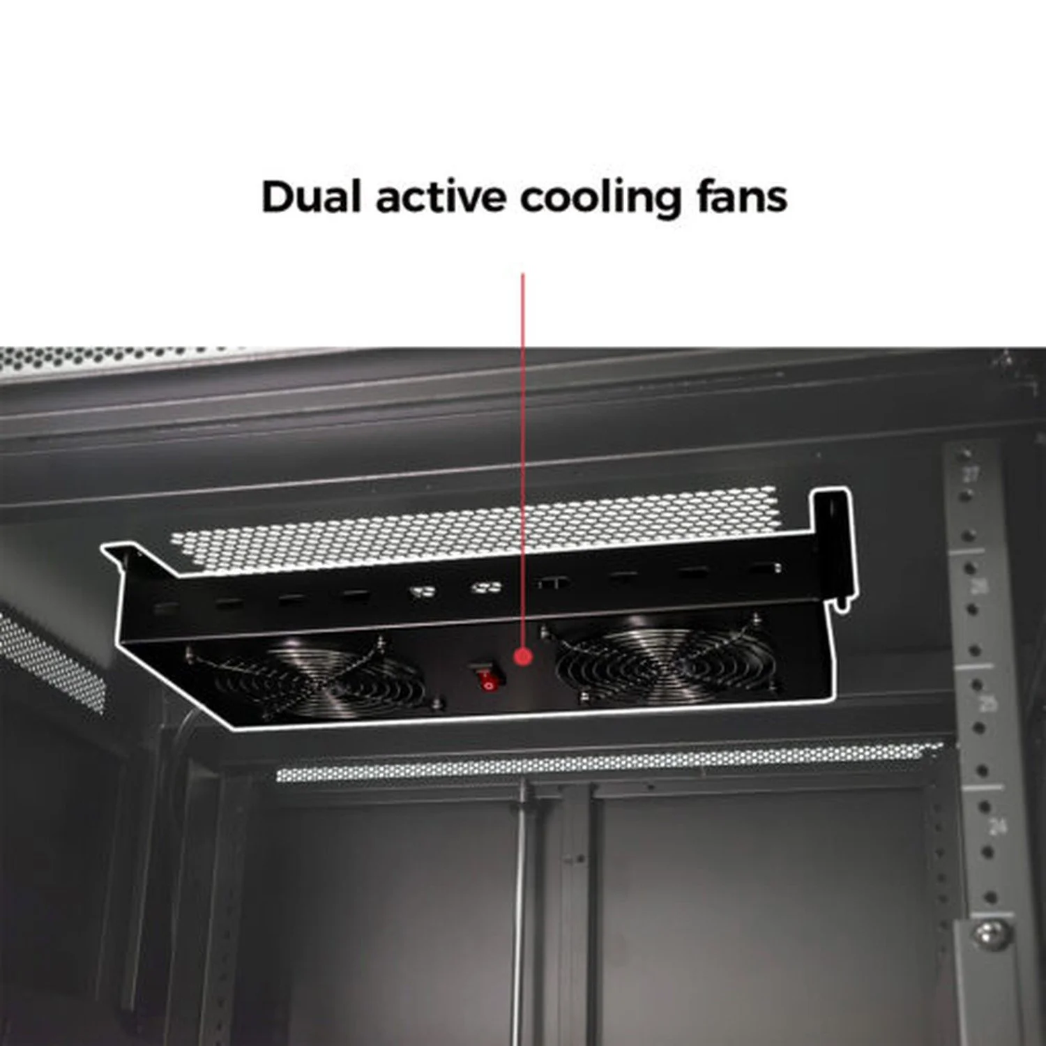 Accelerated Av Fully Enclosed Cooling 18u — lifestyle photo