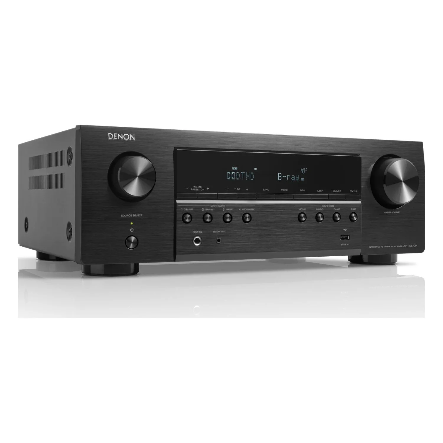 Denon 5.2 Channel 8K AV Receiver with HEOS