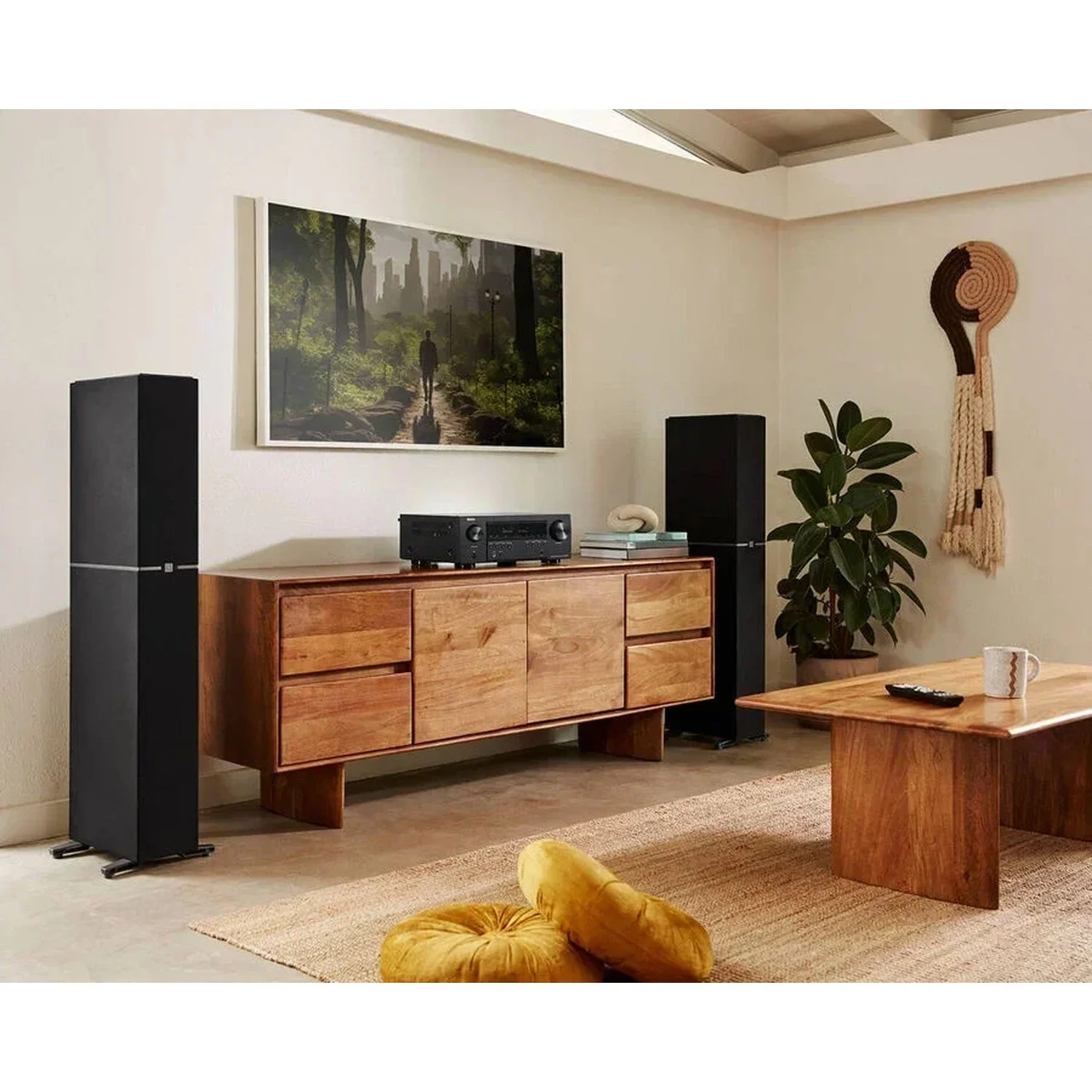 Denon 7.2 Channel 8K Network AV Receiver with HEOS — lifestyle photo