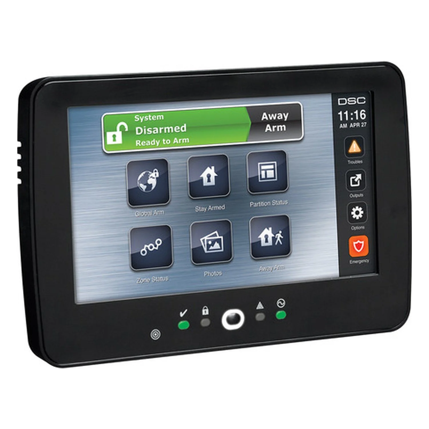 DSC Neo Touch Keypad — Wired