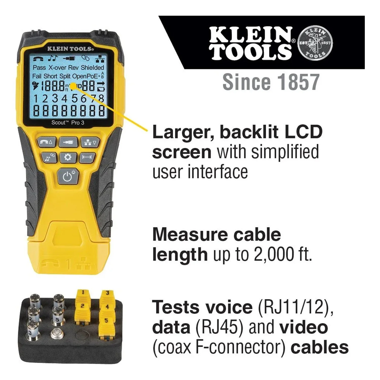 Klein Tools Cable Tester — product view 2