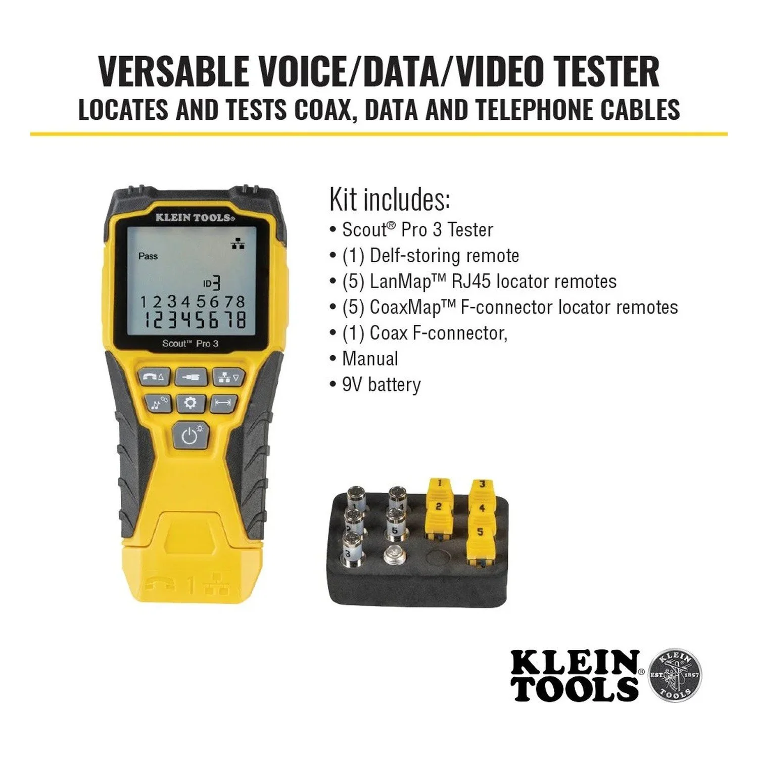 Klein Tools Cable Tester — product view 4