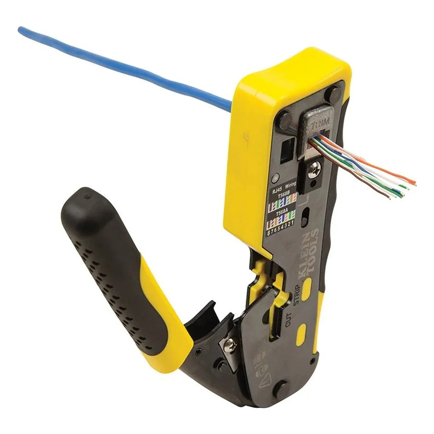 Klein Tools Ratcheting RJ45 Crimper — product view 7