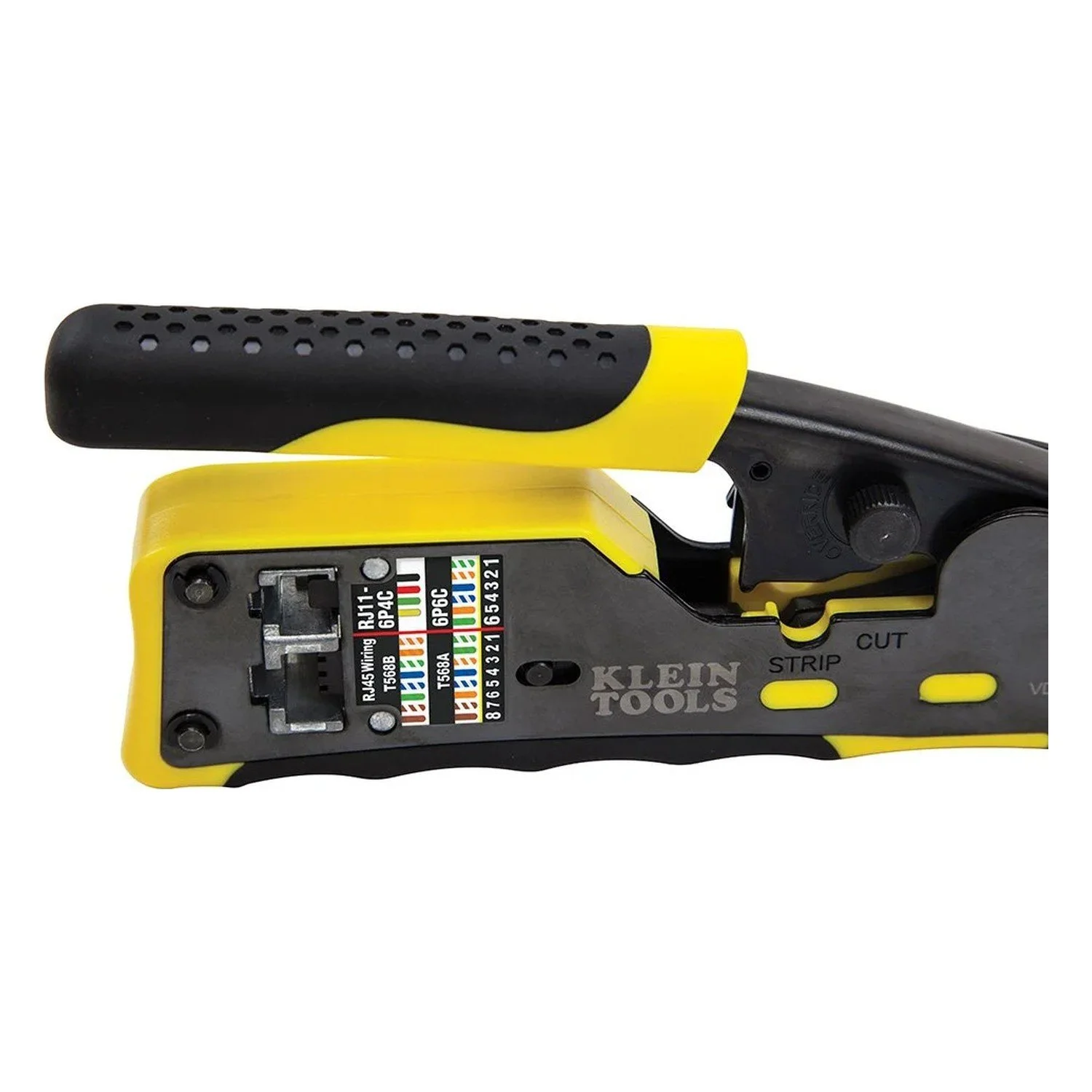 Klein Tools Ratcheting RJ45 Crimper — product view 10