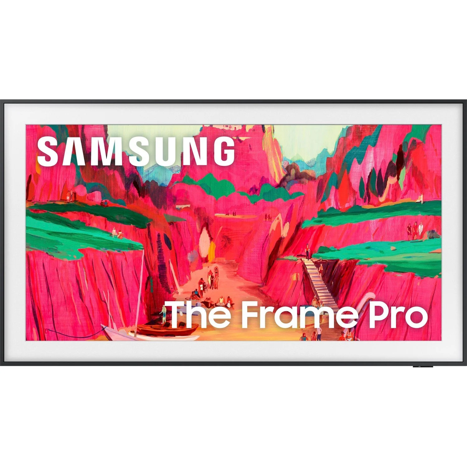 Samsung 65" The Frame Pro LS03FWF QLED 4K Art Mode Vision AI Smart TV (2025) — lifestyle photo