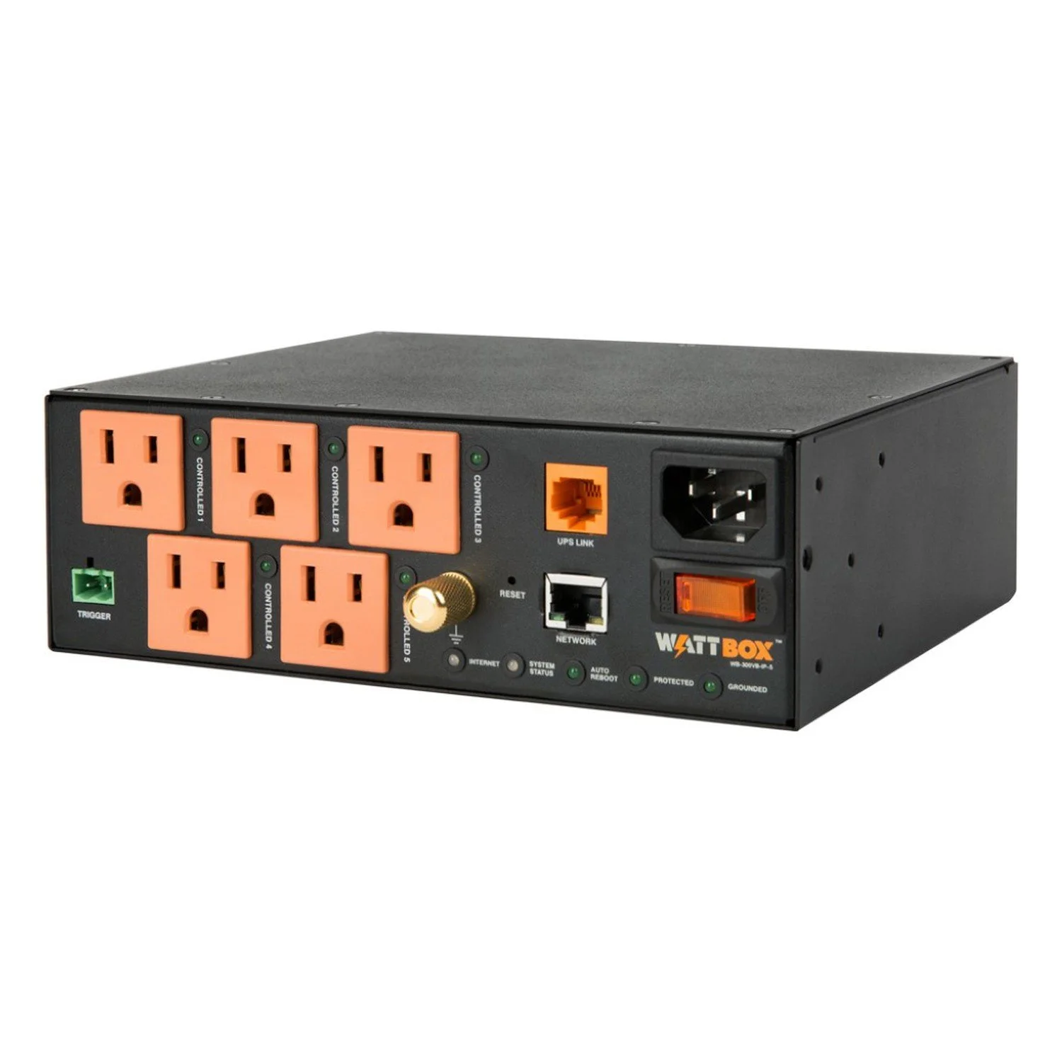 WattBox IP Power Conditioner (VersaBox) with OvrC Home | 5 Controlled Outlets