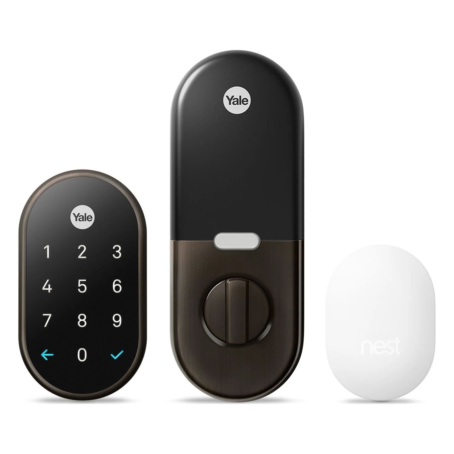 Yale Dead Bolt Lock - Nest Connect — WiFi