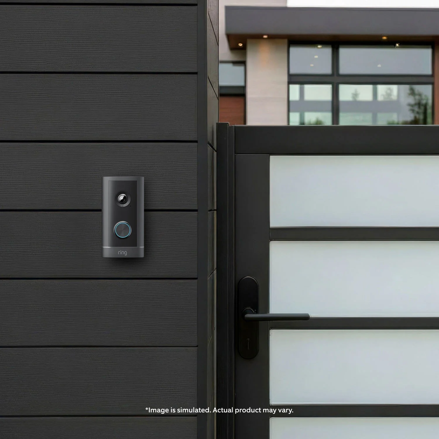 Ring Wired Doorbell 4K Elite — lifestyle photo
