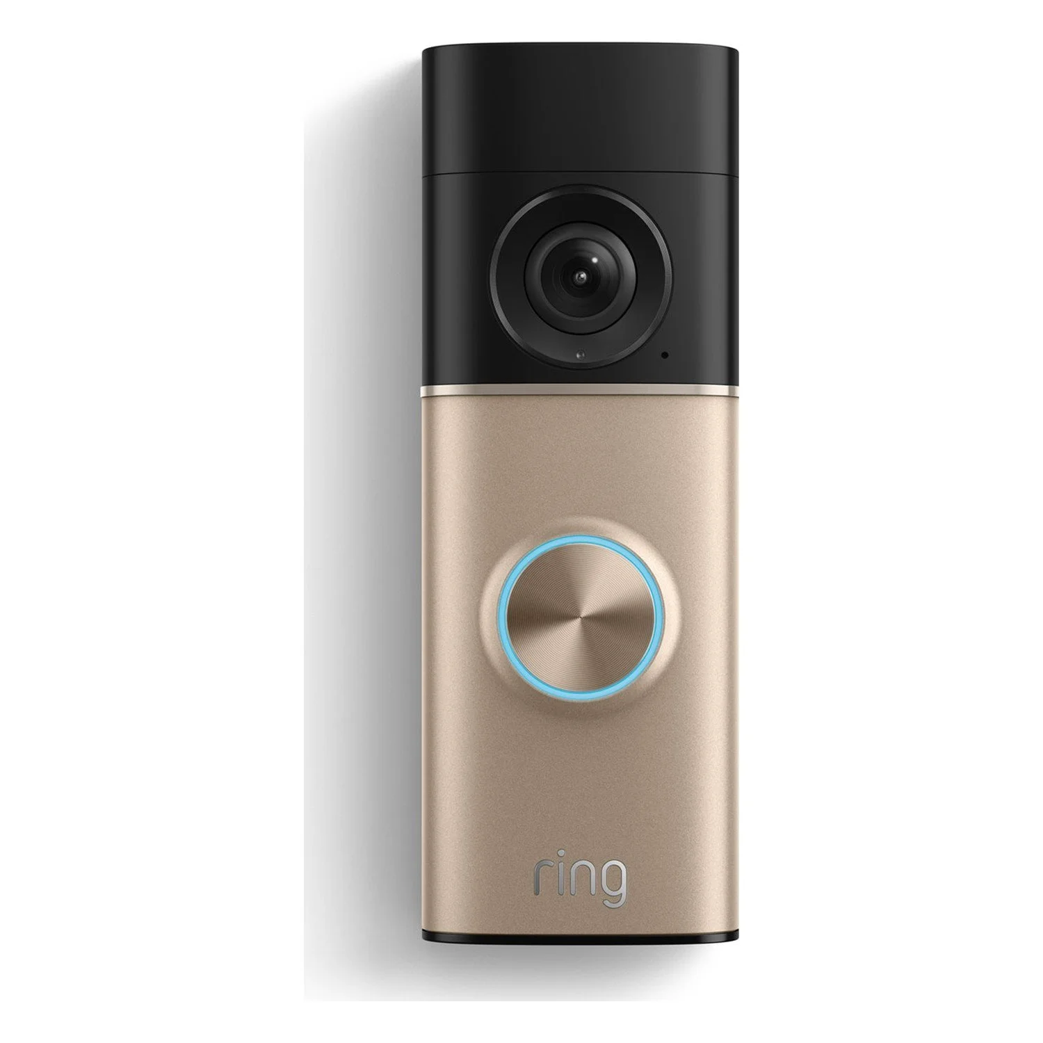 Ring Wired Doorbell 4K Pro — Polished Sandstone