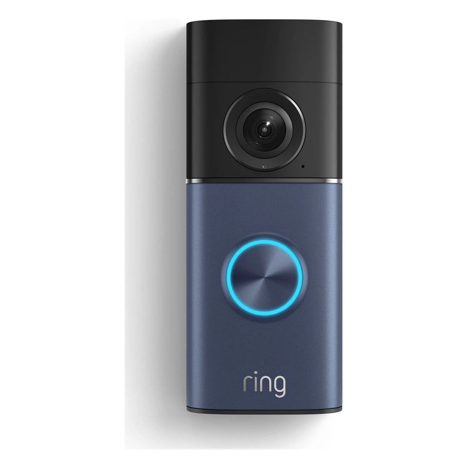 Ring Wired Doorbell 2K Plus — Polished Night Navy