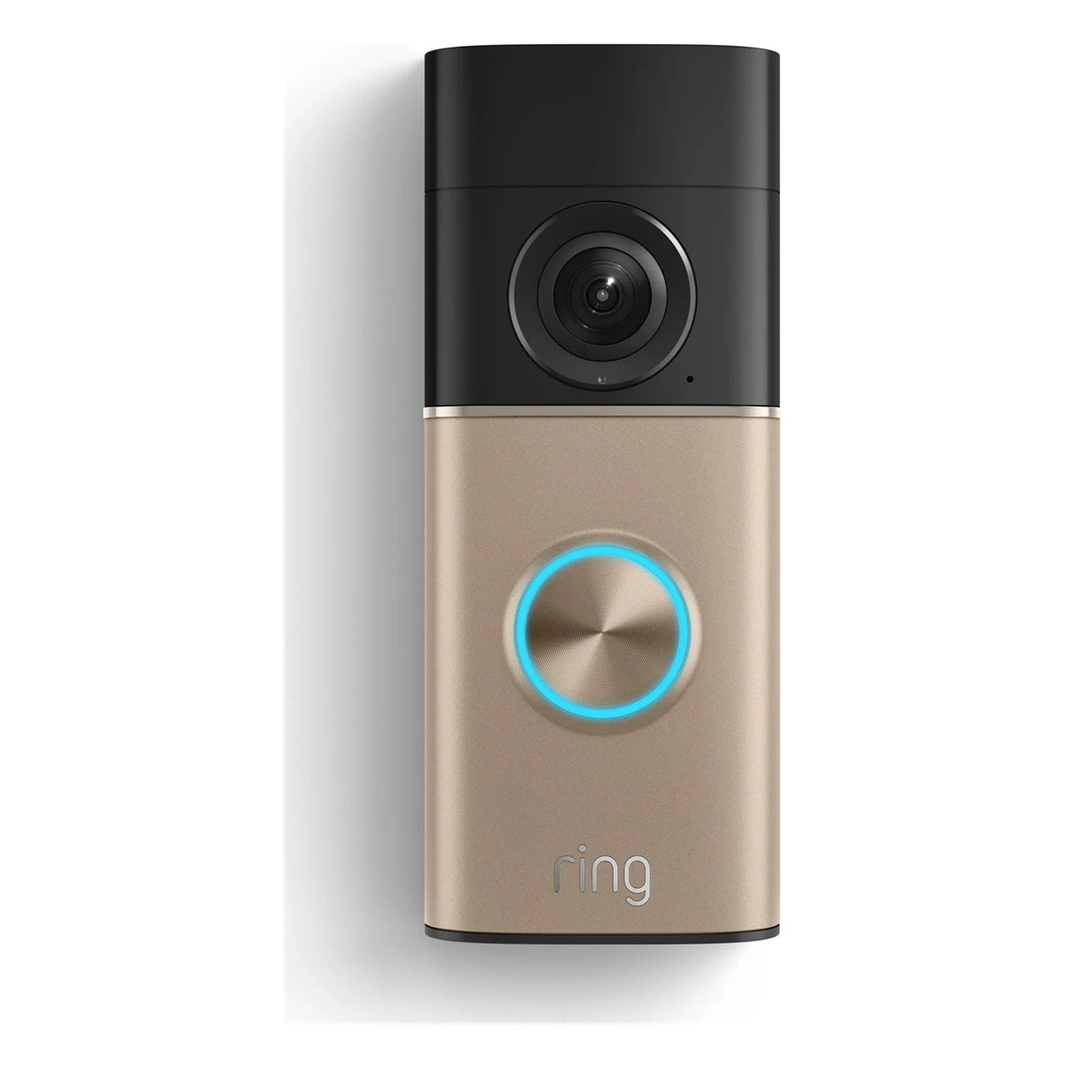 Ring Wired Doorbell 2K Plus — Polished Sandstone