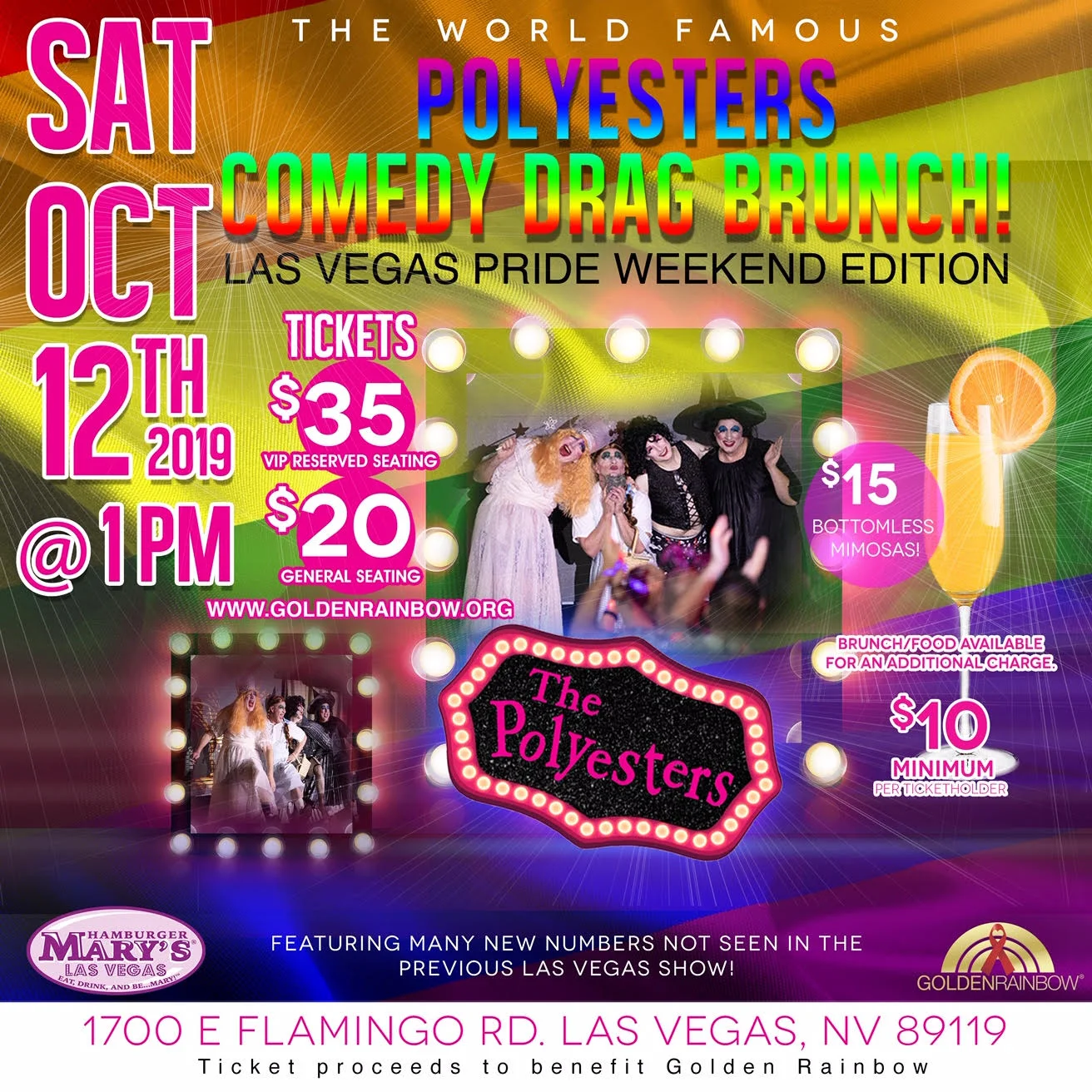 Polyesters Camp Comedy Drag Brunch