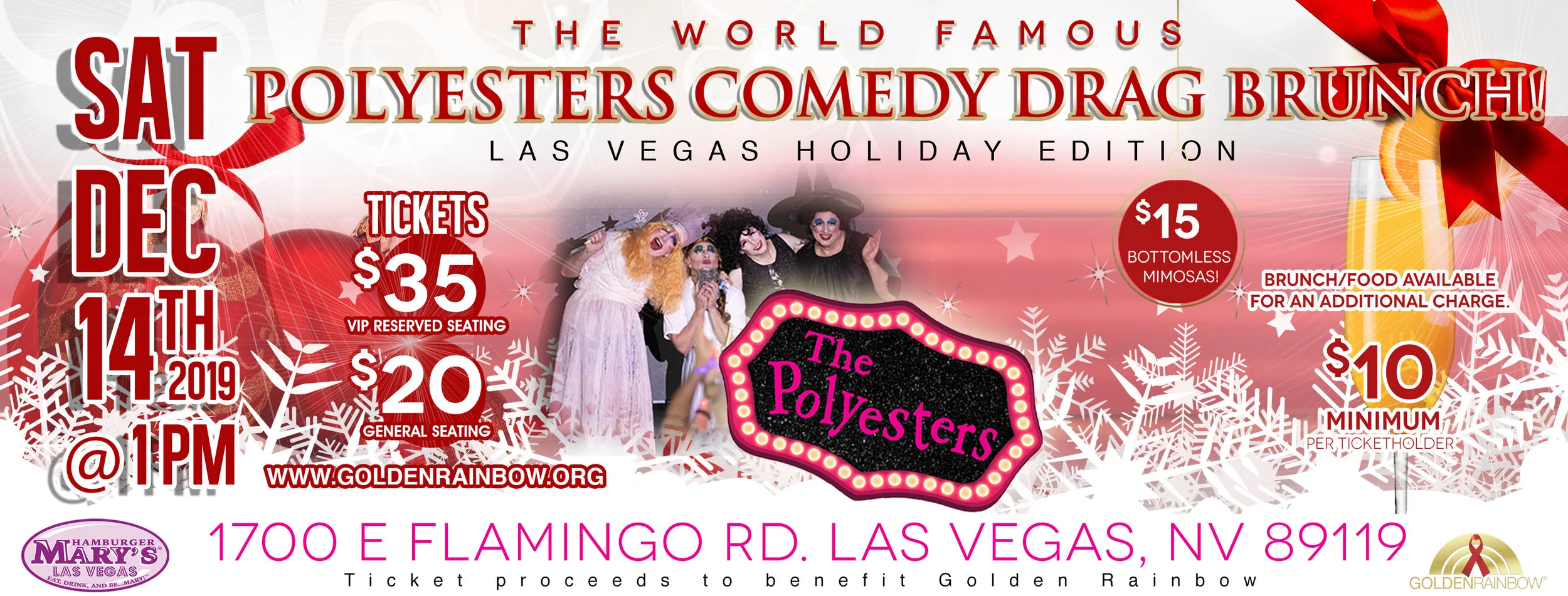 Polyesters Camp Comedy Drag Brunch