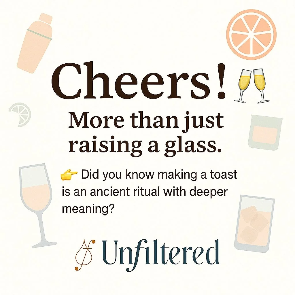✨ Cheers! More than just raising a glass. ✨
Did you know the art of toasting goes back thousands of years? From Ancient Greece honoring the gods 🍷, to Medieval times proving trust with a clink, to today&rsquo;s celebrations across the globe 🌍 &mdas