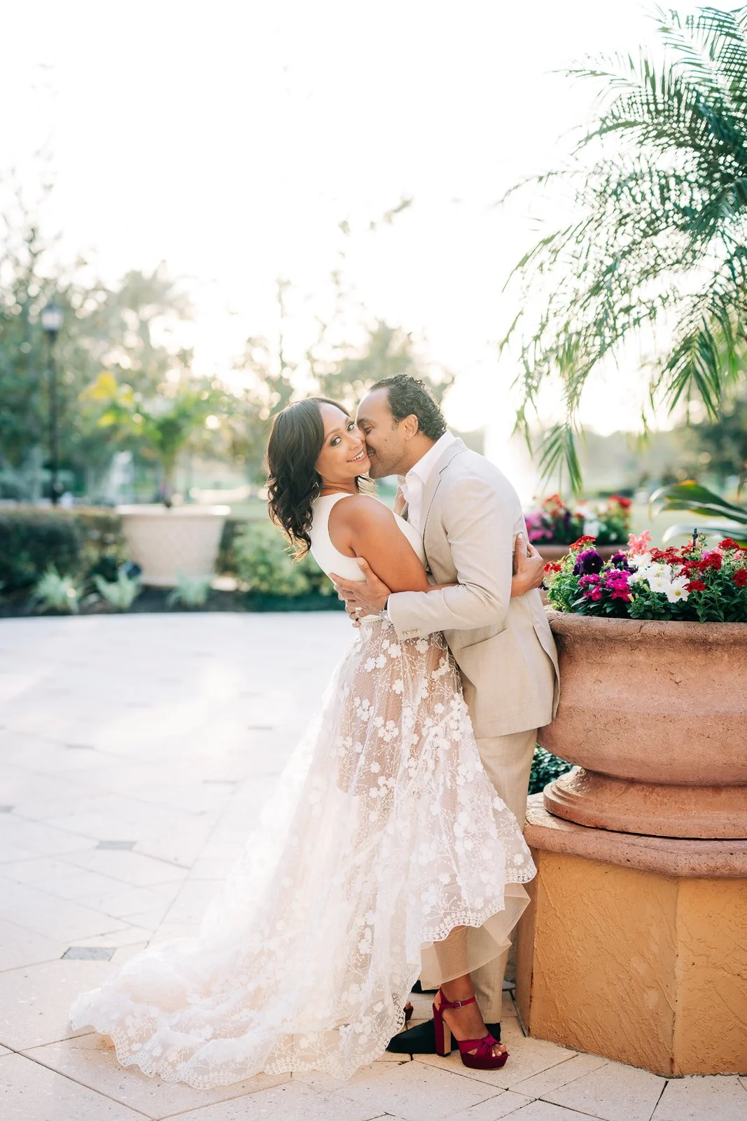 Engagement session couple session at the Ritz Carlton Orlando
