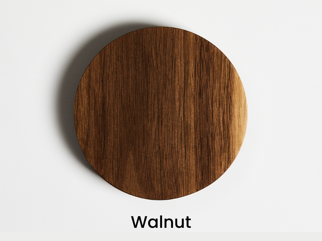 Eclipe Wooden cabinet handle in Walnut timber