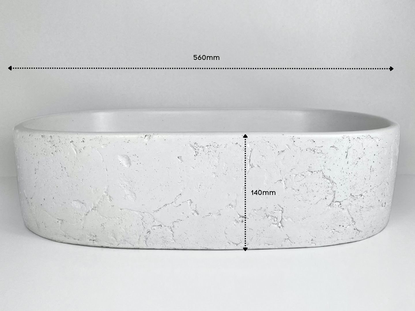 Concrete basin hand made Australia