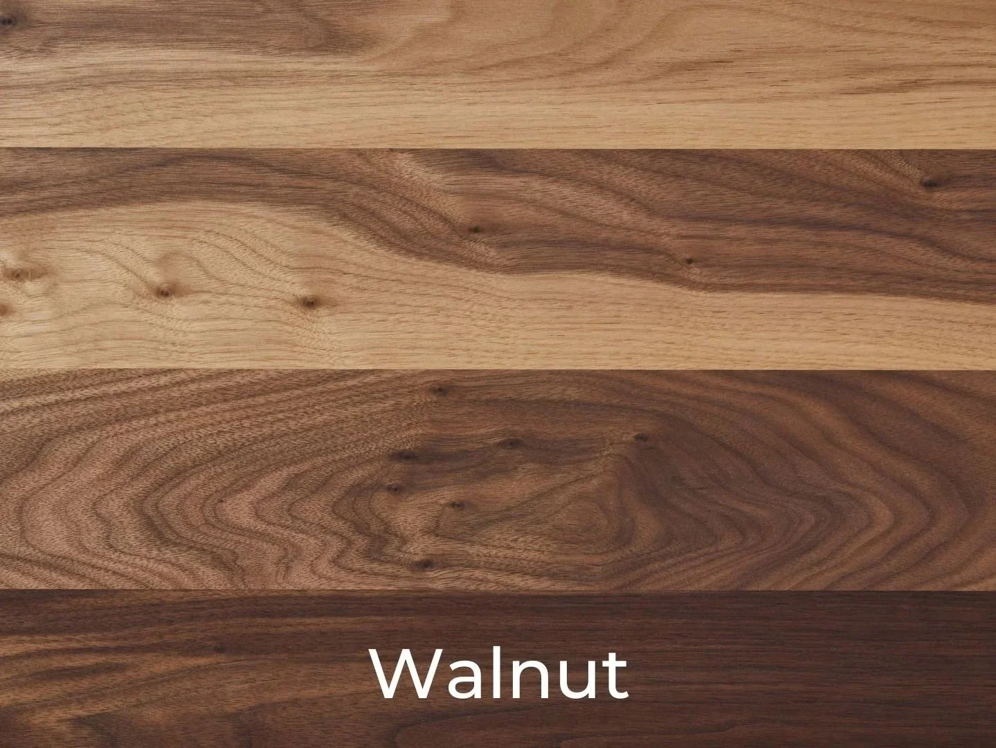 Walnut timber vanity