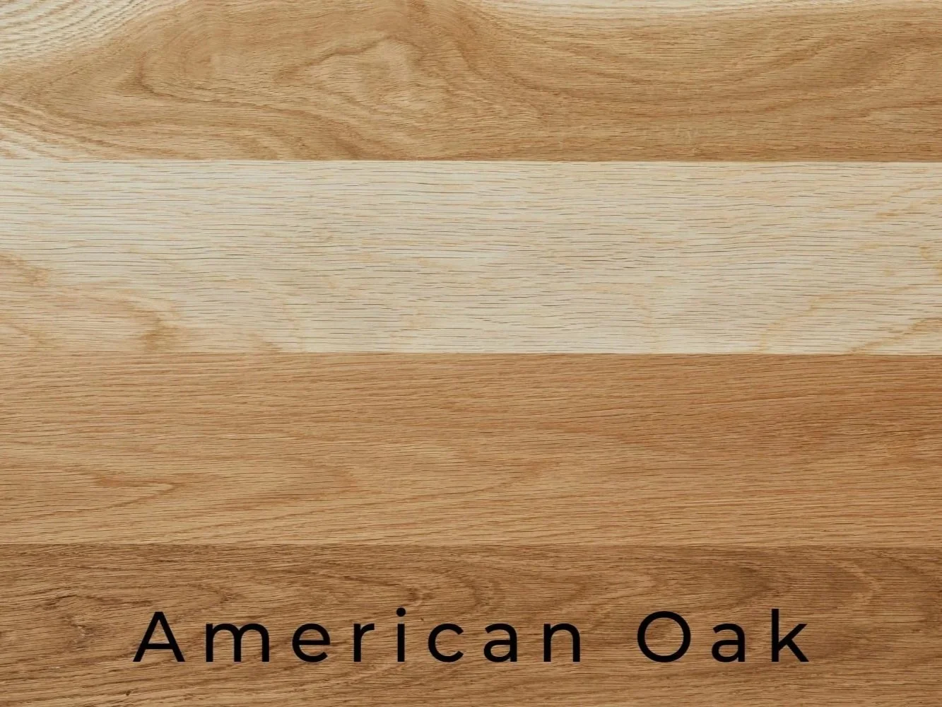 American Oak timber TV unit