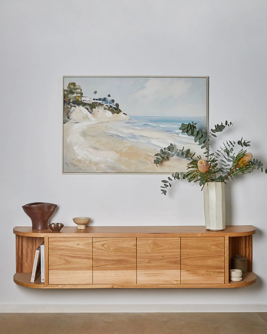Meet the Arc &ndash; our new curved timber TV cabinet⁠
⁠
Designed to bring softness to your space, the Arc TV Cabinet features gently rounded ends and open shelving, perfect for styling or easy-access storage.⁠
⁠
Like all Bombora pieces, it&rsquo;s m