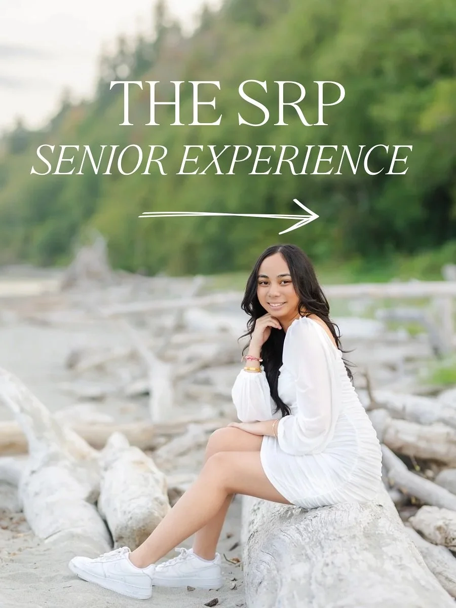 Wondering what it&rsquo;s like to be an SRP Senior? 🤩💗

Swipe to see what the SRP Senior Experience looks like from start to finish &rarr;

Ready to begin? Tap the link in my bio to book your session! 🥳

#washingtonseniorphotographer #kitsapsenior
