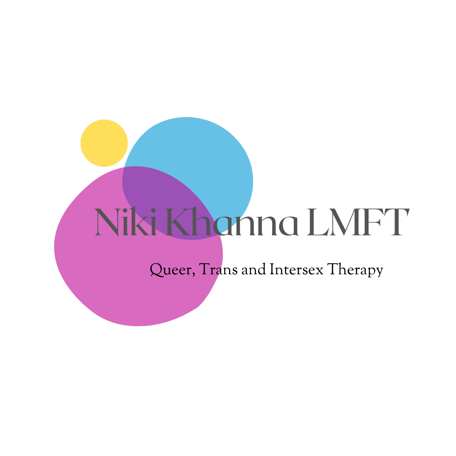 Niki Khanna  LMFT LGBTIAQ+, Queer, Transgender and Intersex Therapy in San Francisco, Oakland and California