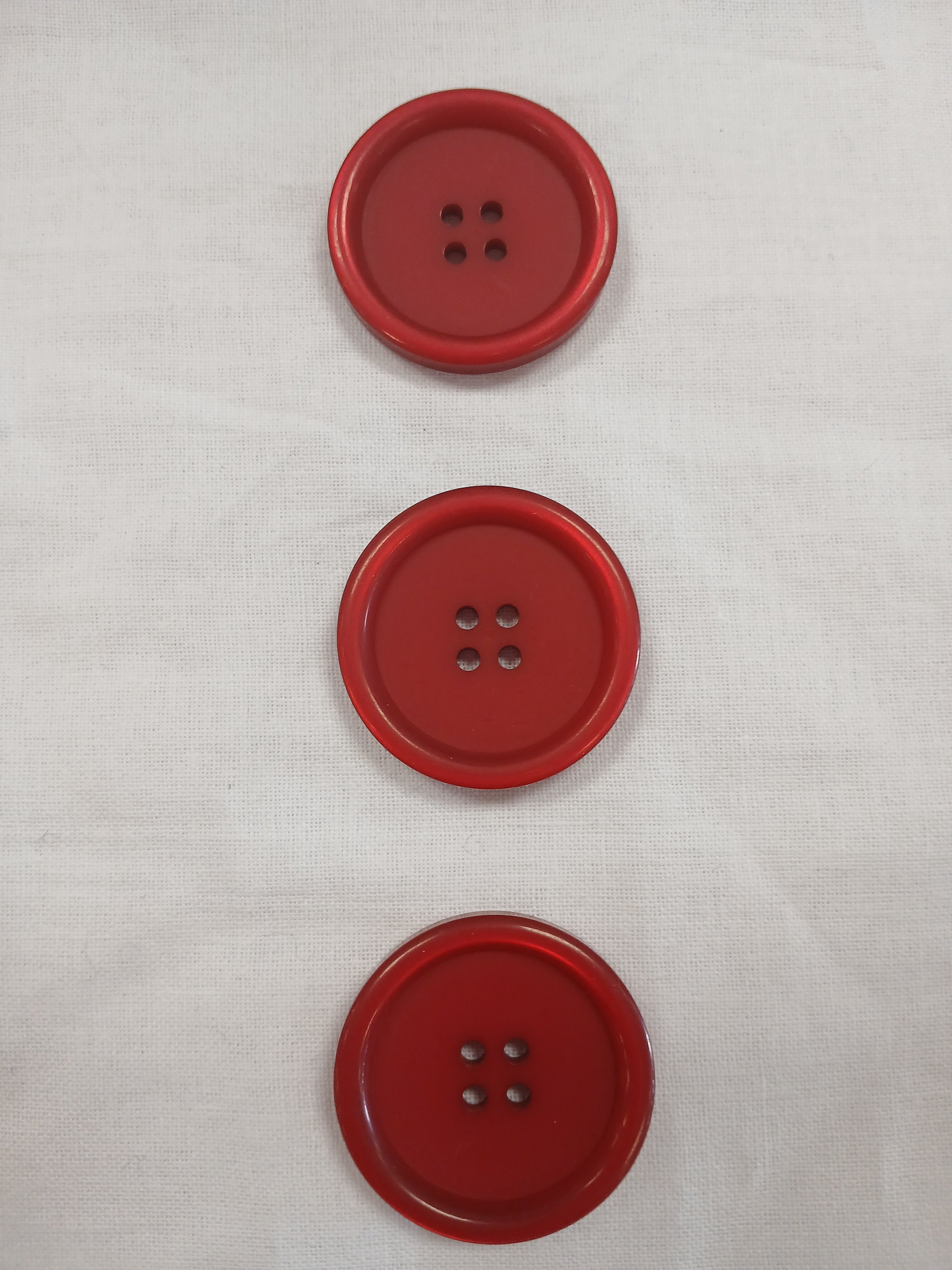 Coat Button Raspberry T108344