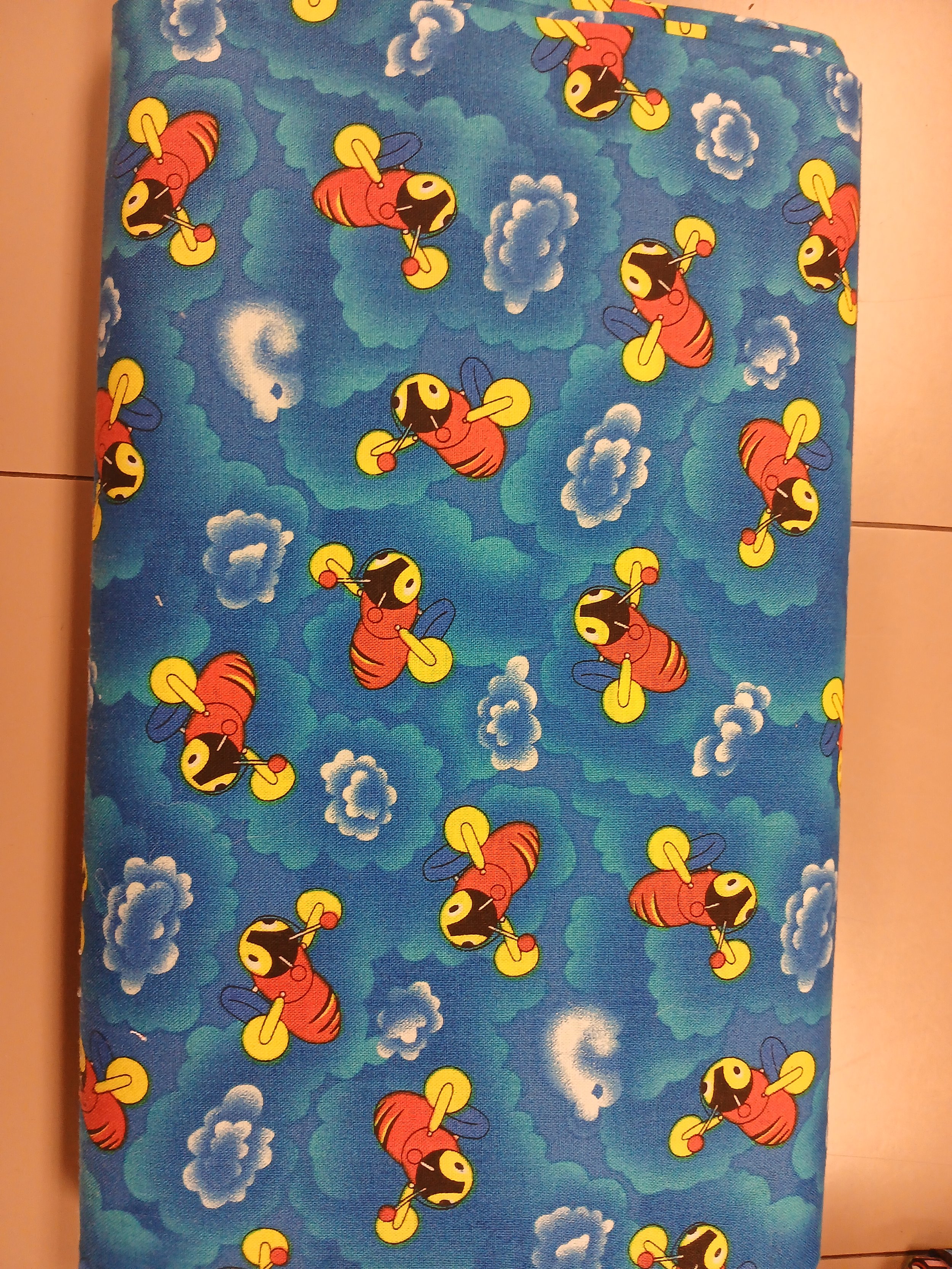 Buzzy Bee Licensed Fabric