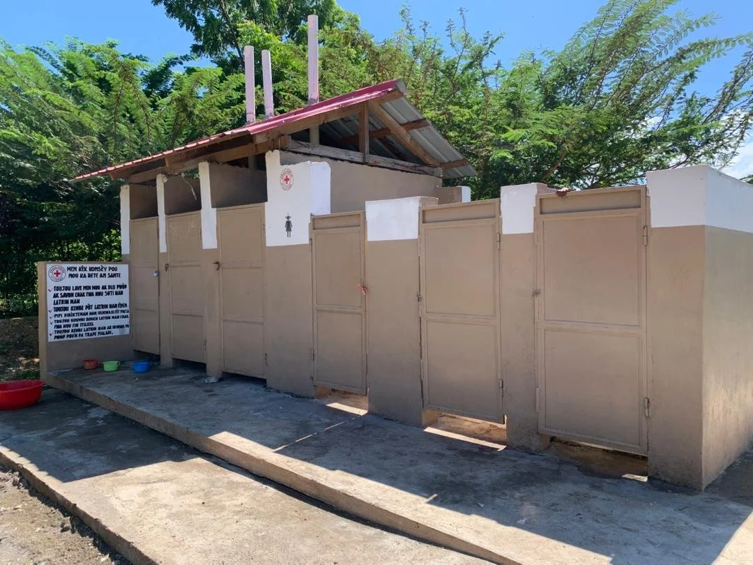 Latrine at St. Luke's Episcopal School, Martel
