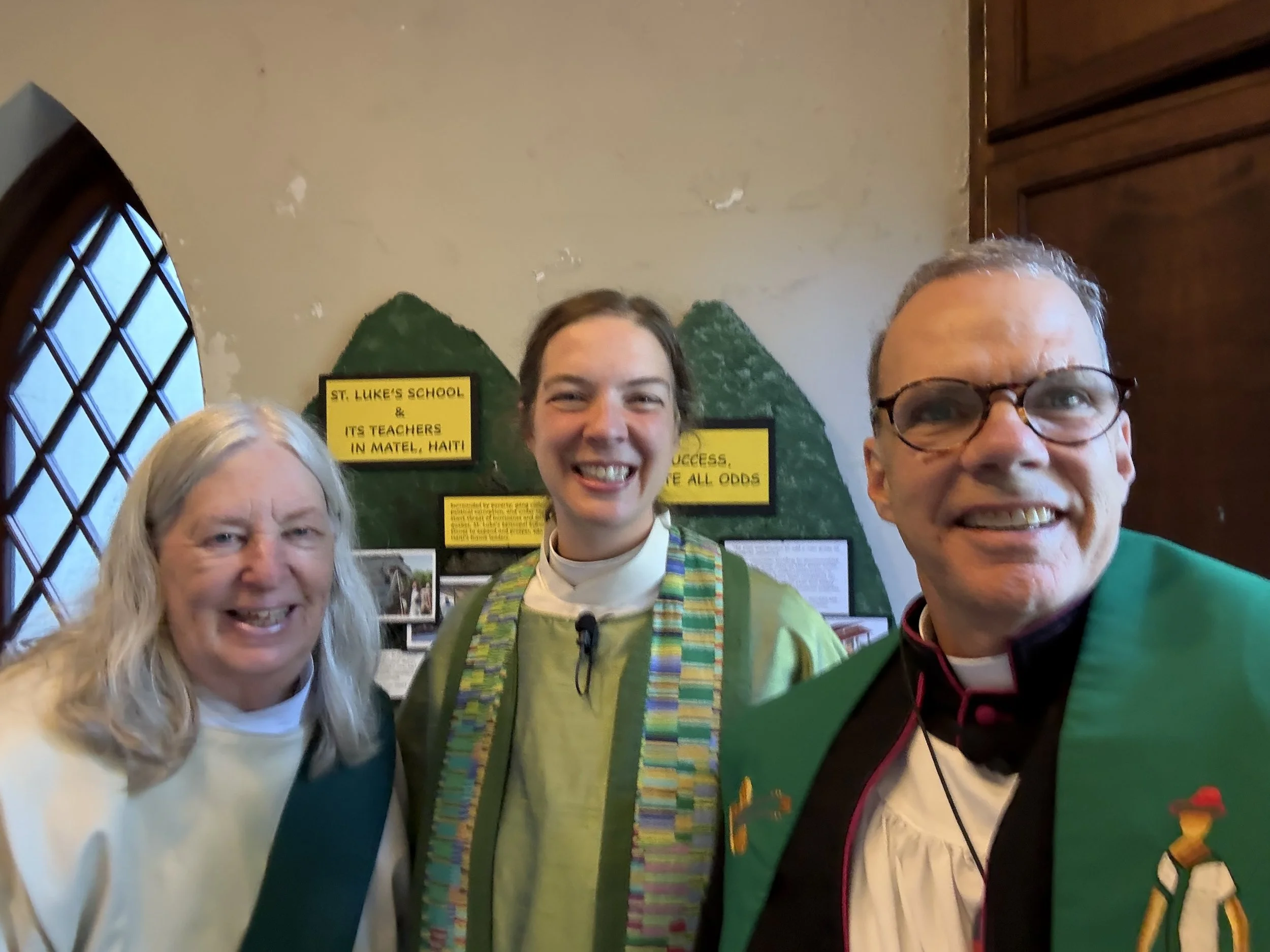 Deacon Gail and Mother Meredith at St. James Hyde Park, October 2025