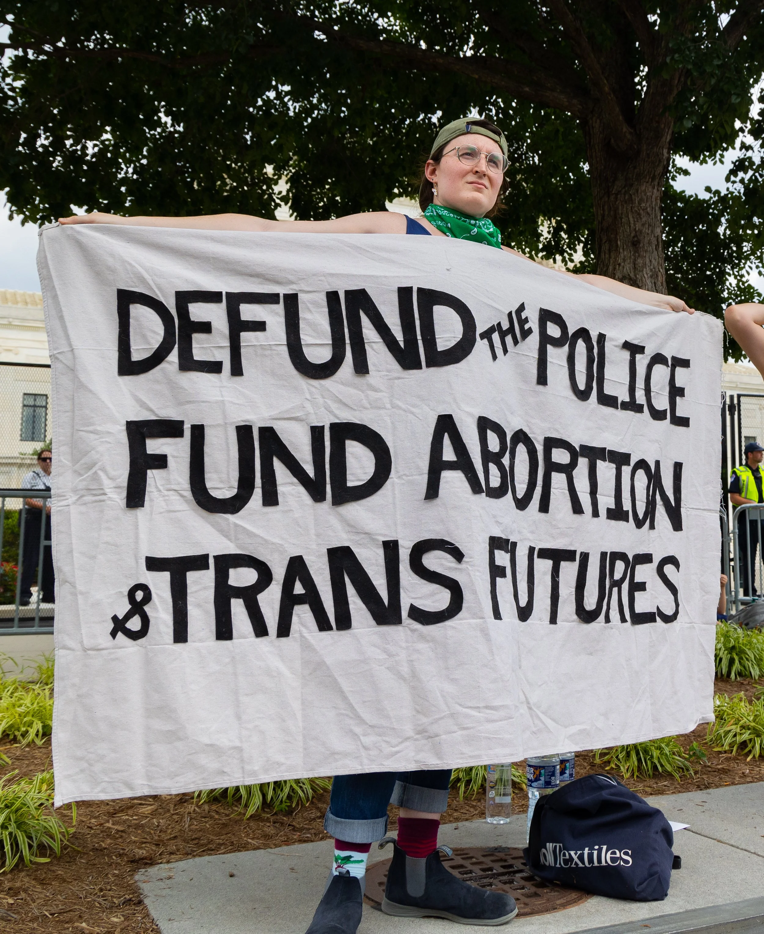 Protesters at the Supreme Court after the Dobbs decision was officially announced. Sydney Hastings-Wilkins/The Michigan Daily